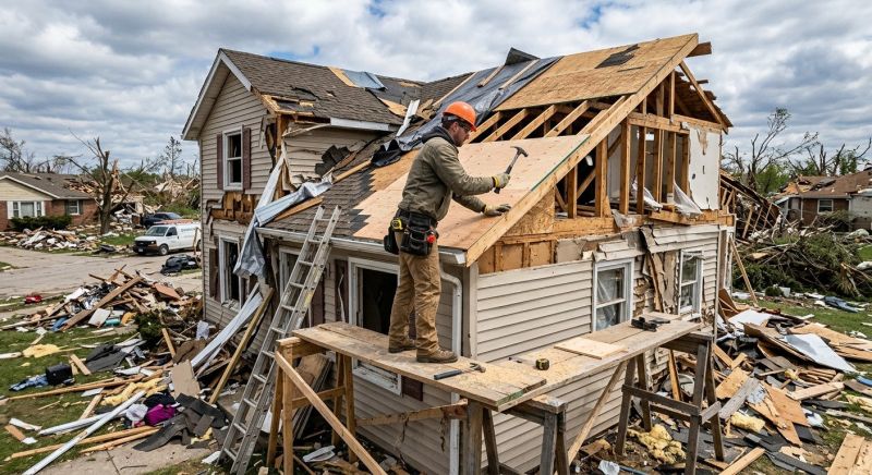 Storm Damage Restoration Service